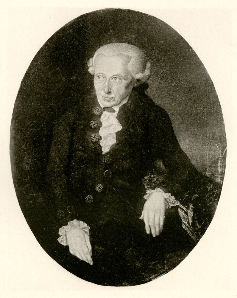 Immanuel Kant by German School
