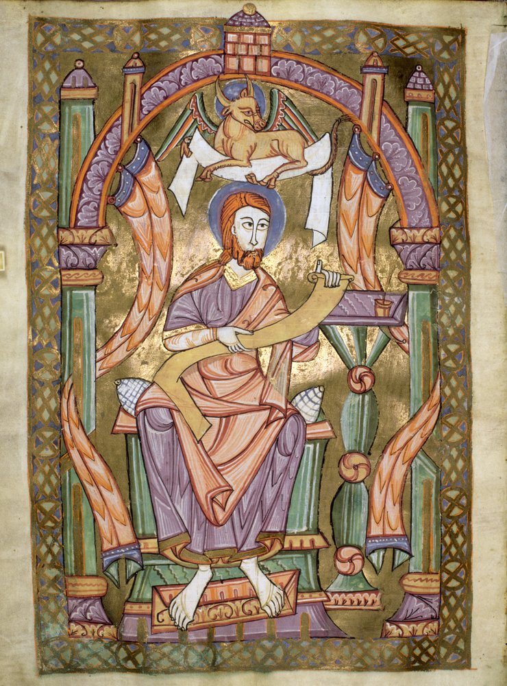 St. Luke the Evangelist, from The Evangeliarium of the Cathedral of ...
