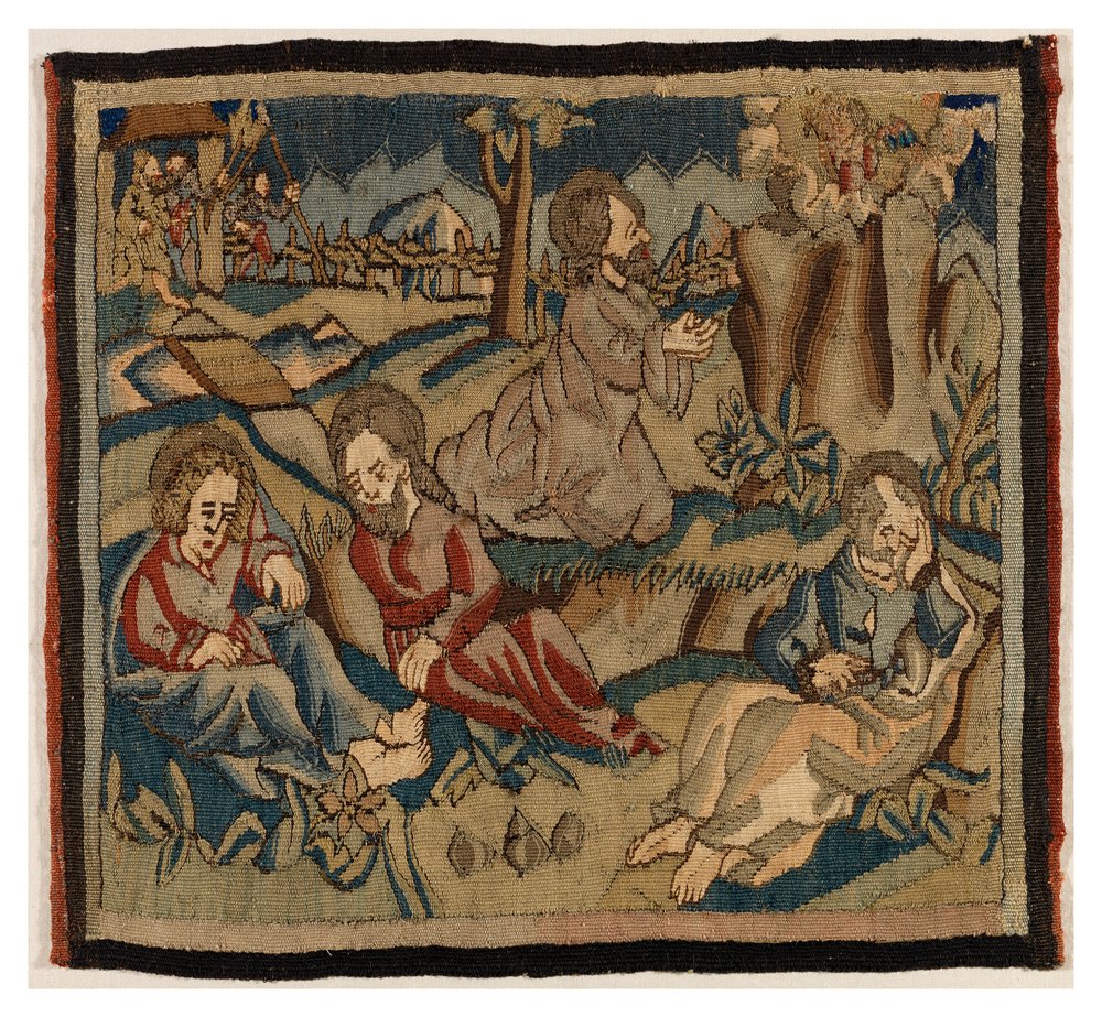 Tapestry Panel with Scenes from the Passion from an Antependium, from ...