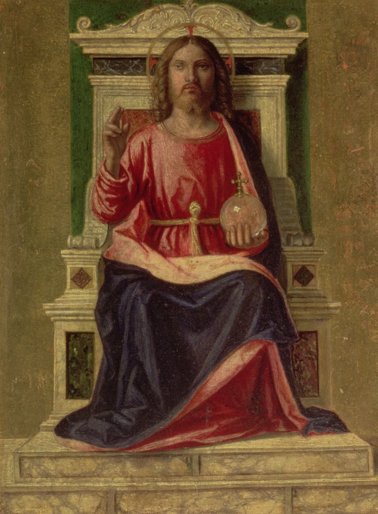 Christ Enthroned, c. 1505 by Giovanni Battista Cima da Conegliano