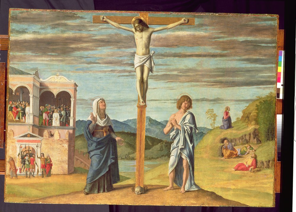Christ on the Cross with the Virgin and St. John the Evangelist