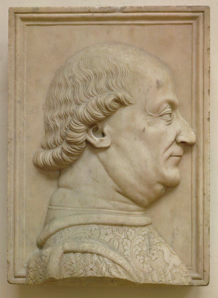 Francesco Sforza, Duke of Milan, Condottiere and Successor of the Visconti Family by Giovanni Cristoforo Romano