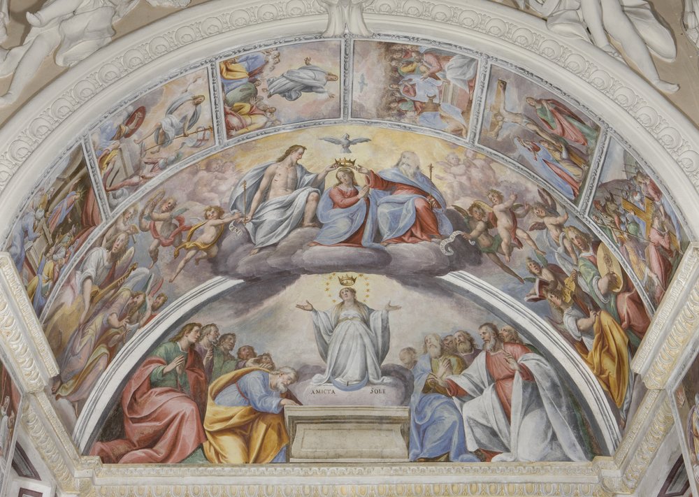 Virgin Annunciate by Giovanni Mauro della Rovere