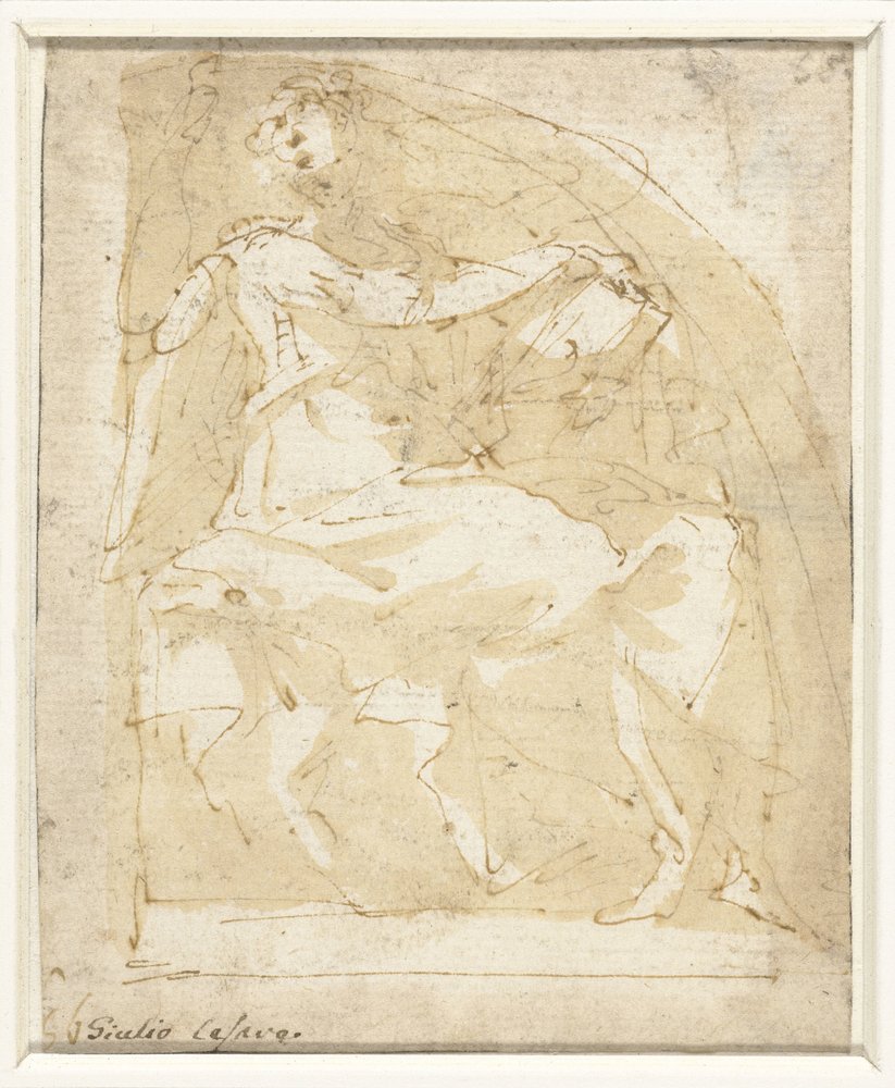 Angel with a Book by Giulio Cesare Procaccini