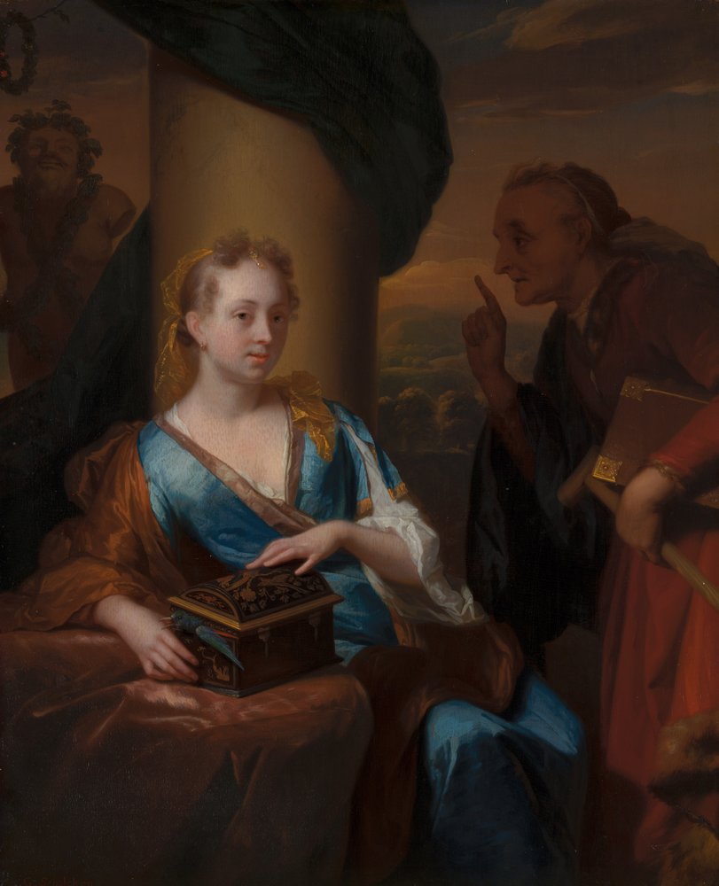 The Chastity Lesson by Godfried Schalcken