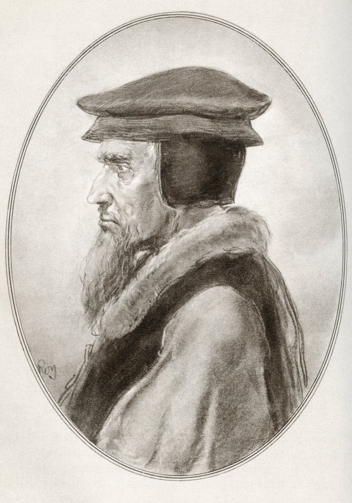 John Calvin, born Jehan Cauvin, from Living Biographies of Religious ...
