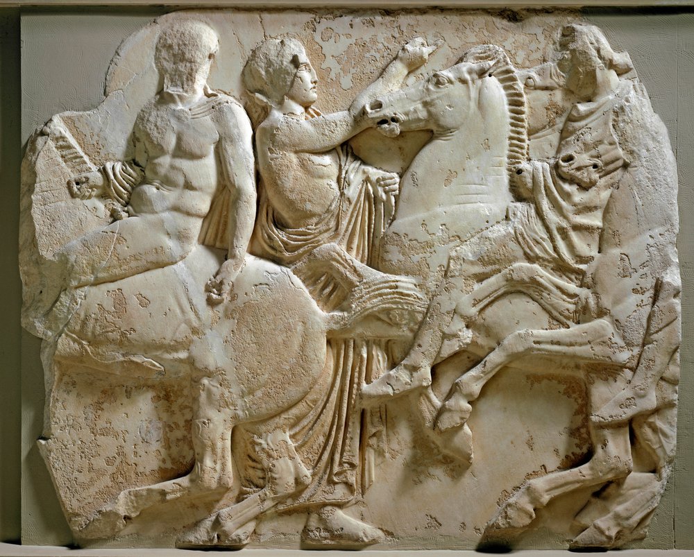 Horsemen from the Parthenon Frieze (Illustration) - World
