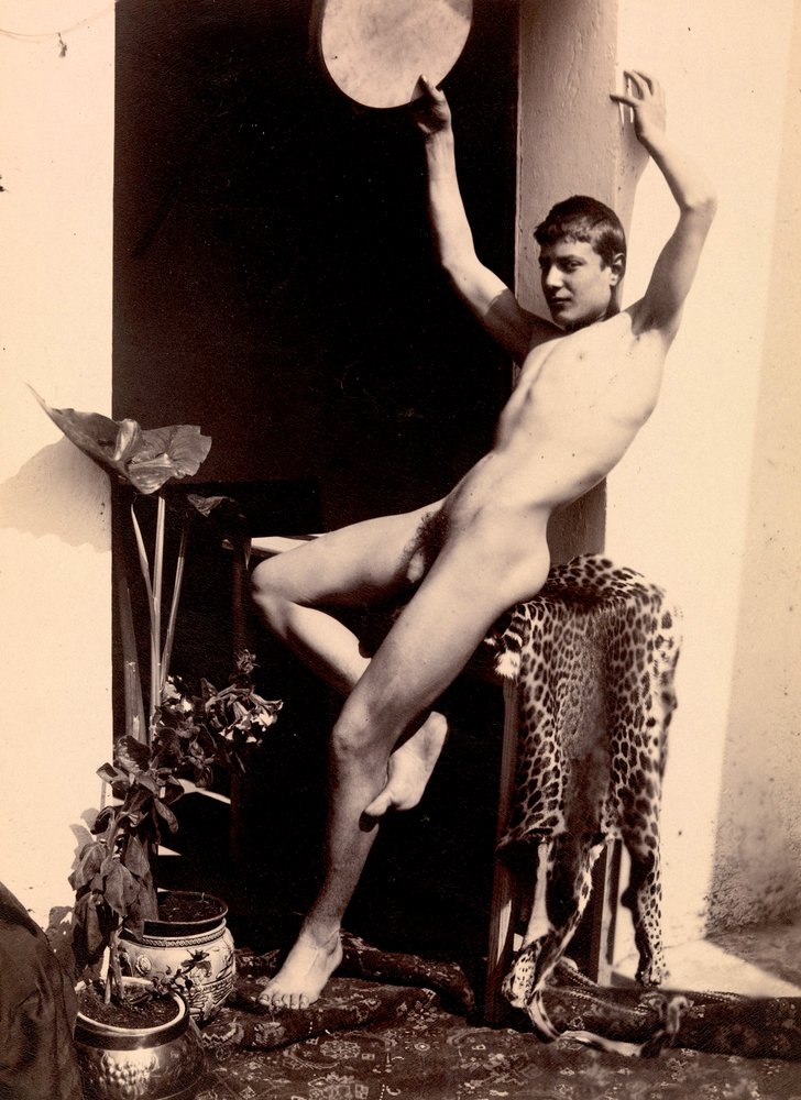 Portrait of a Male Nude, c. 1895 by Guglielmo Plüschow