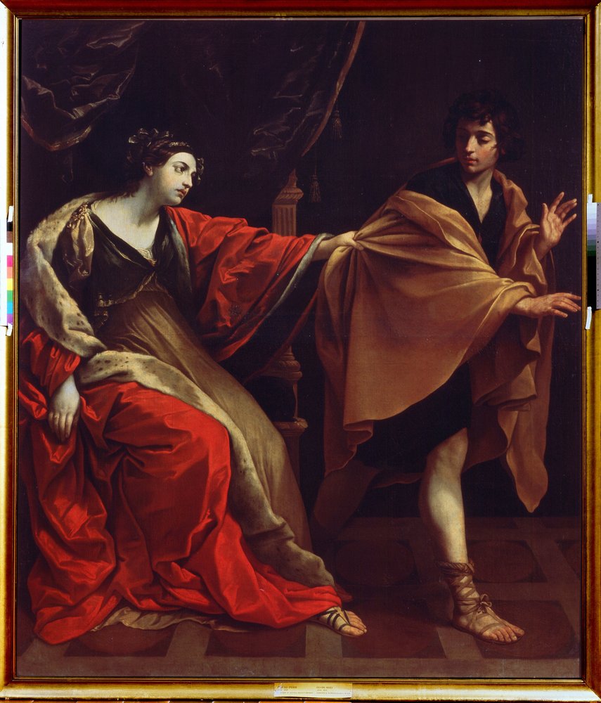 Joseph and Potiphar's Wife by Guido Reni: Fine art print