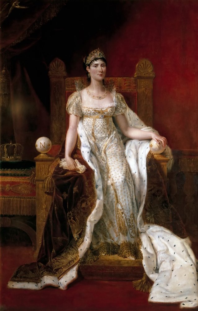 Portrait of Joséphine de Beauharnais, the first wife of Napoléon Bonaparte, 1763-1814 by Guillaume Guillon-Lethière