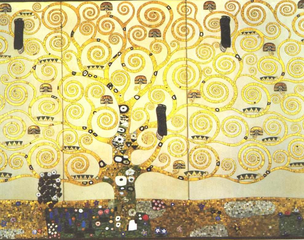 Tree of Life - design for the Stoclet Frieze by Gustav Klimt
