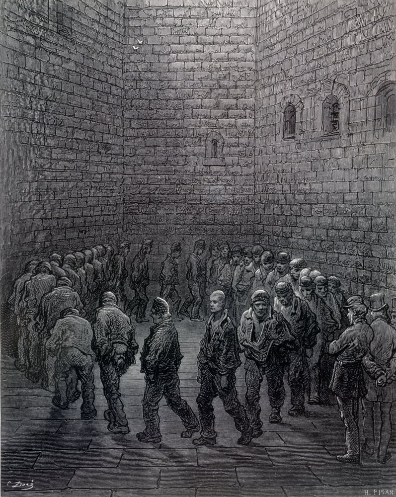 Newgate - Exercise Yard, from 
