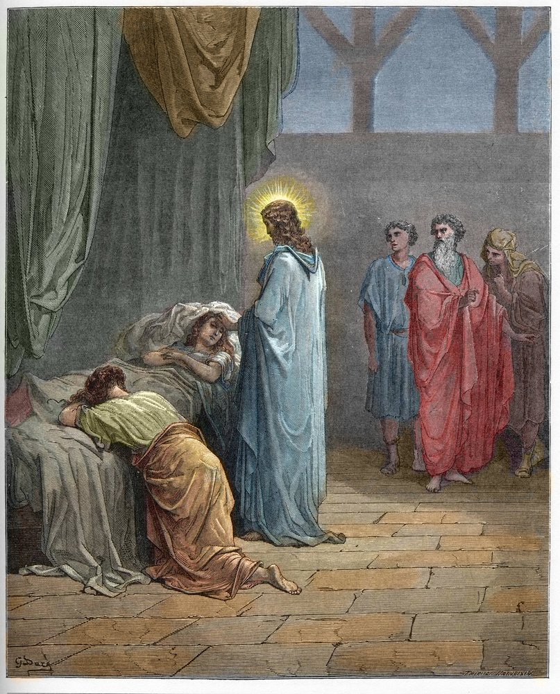 Resurrection of the Daughter of Jairus - Raising of Jairus