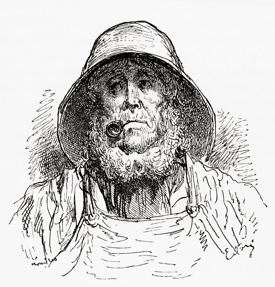 The Marseilles Sailor, after a Drawing by Gustave Dore. From Life and ...