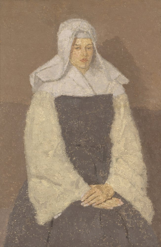 Young Nun by Gwen John: Highest-quality art reproduction