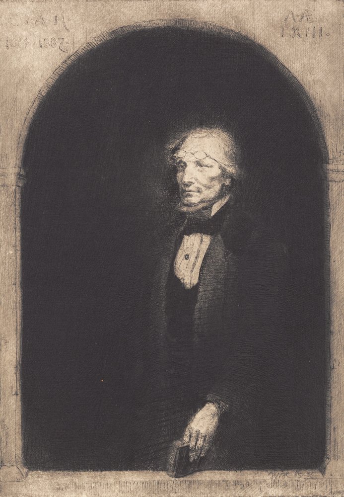My Father's Portrait by Hans Nikolaj Hansen