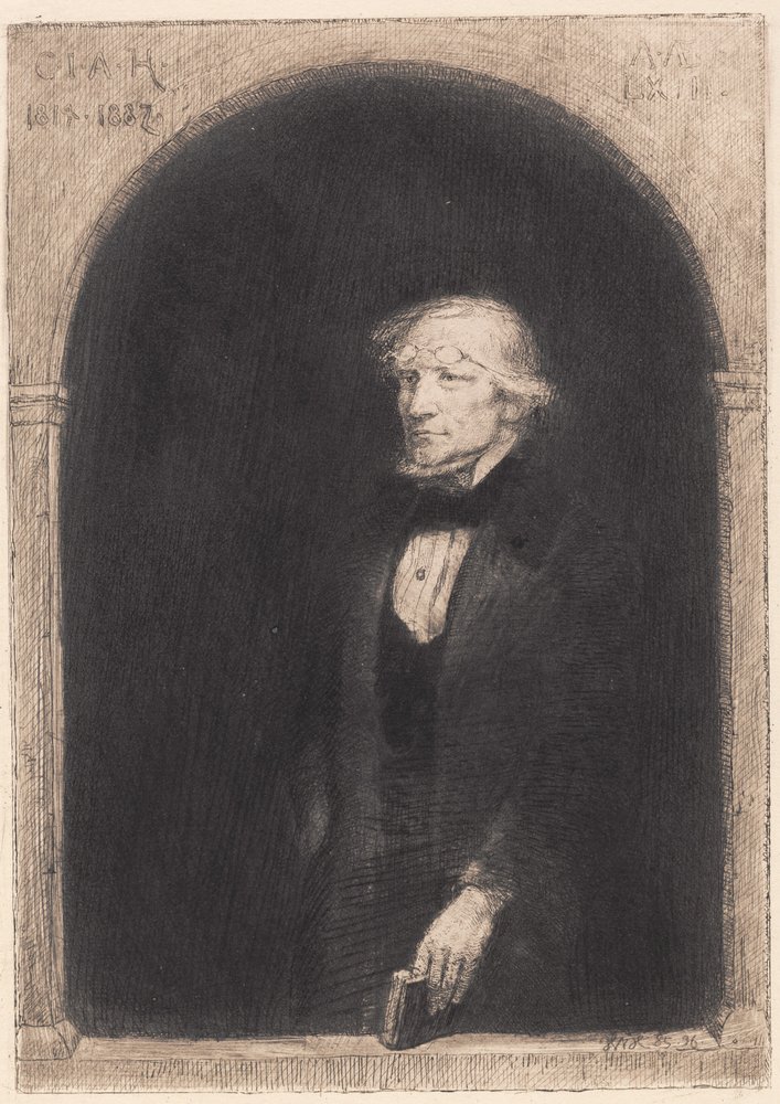 My Father's Portrait by Hans Nikolaj Hansen