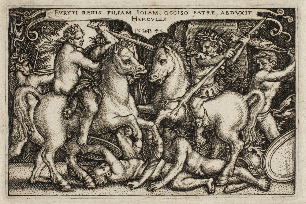 Hercules and Iole, from The Labors of Hercules