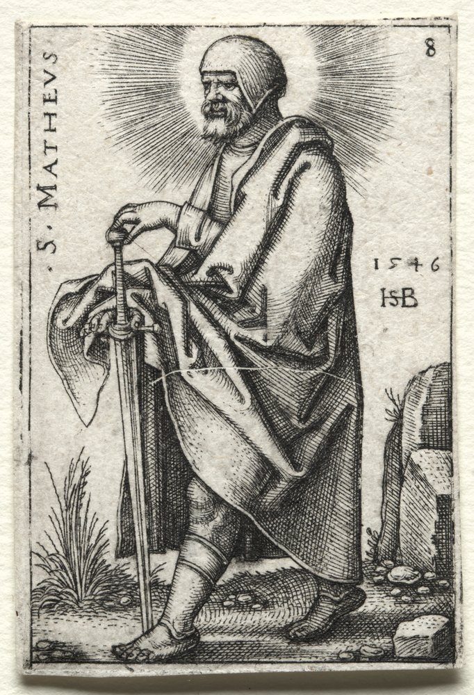 St. Mark by Hans Sebald Beham