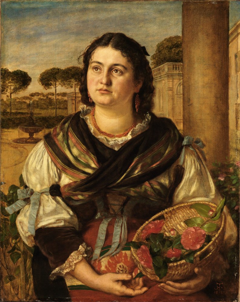The Gardener by Hans Thoma