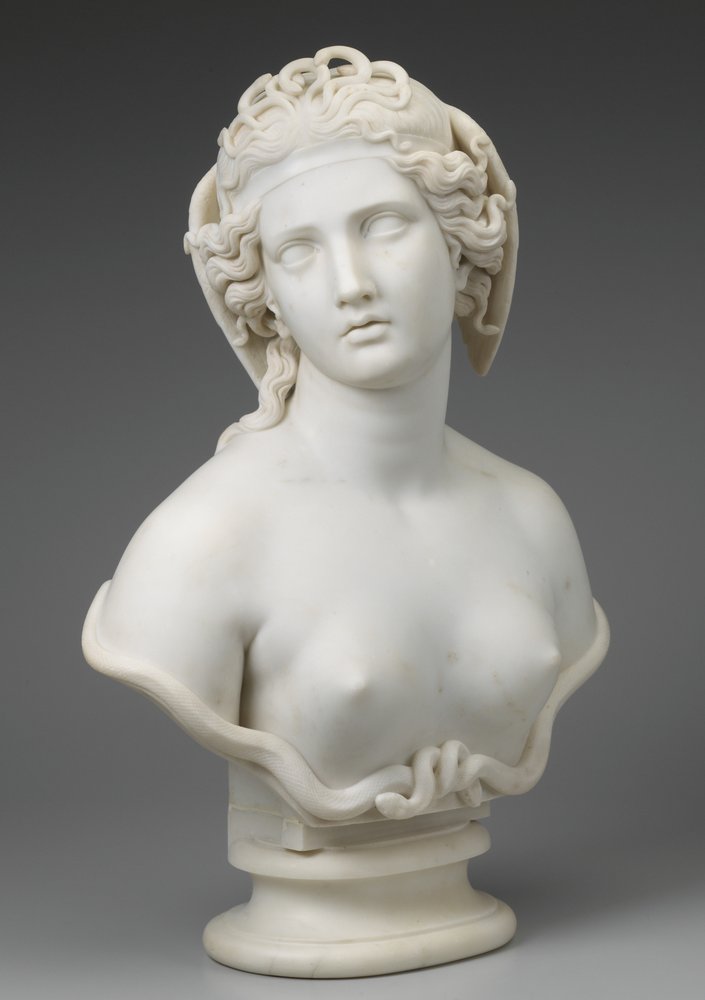 Medusa, c.1854 by Harriet Goodhue Hosmer