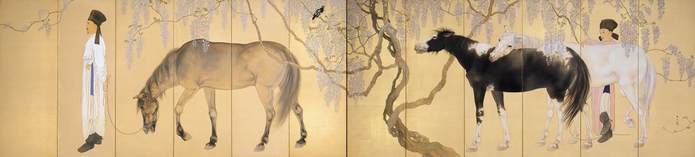 Visiting a Hermit, 1930 by Hashimoto Kansetsu