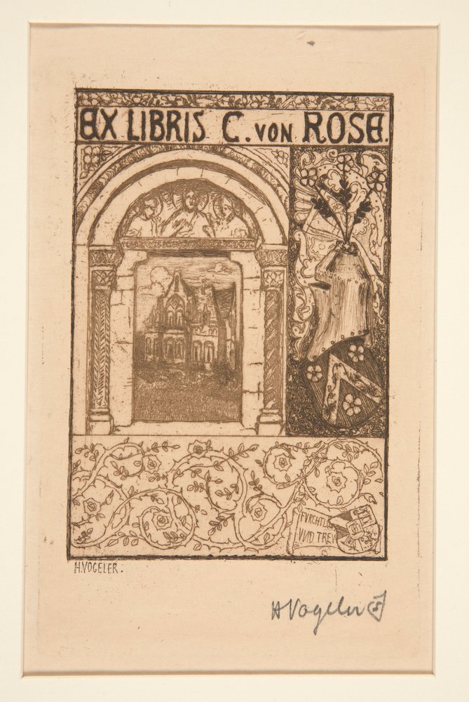 Bookplates by Heinrich Vogeler