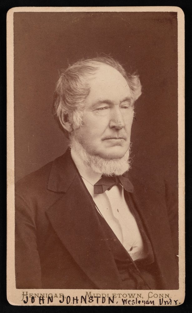Portrait of John Johnston 1806-1879 by Hennigar Bros