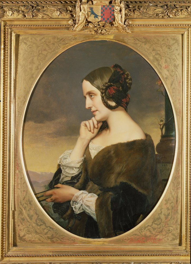 Portrait of the Countess Marie d'Agoult, 1843