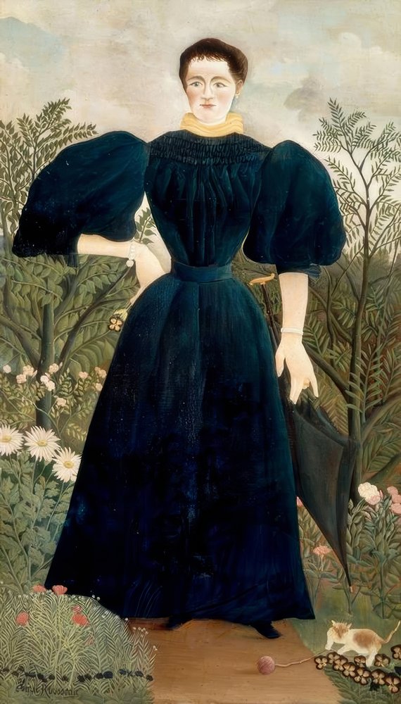 Portrait of a Woman by Henri Rousseau: Buy fine art print