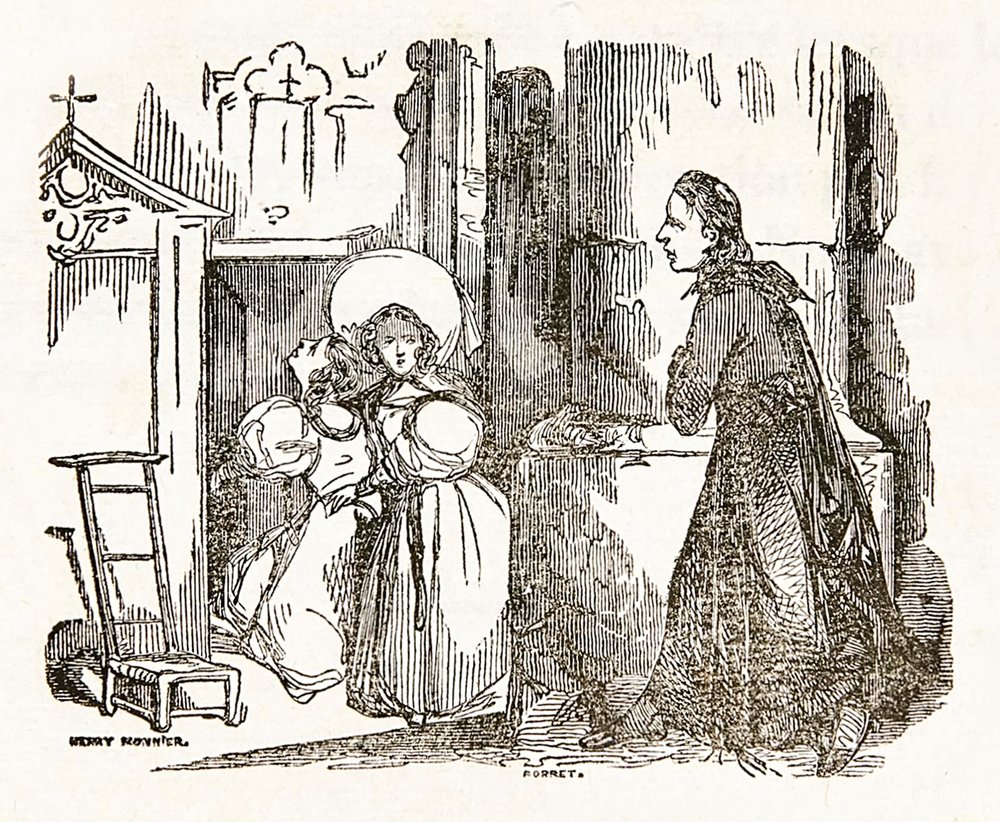 The Red and the Black by Stendhal (Marie-Henri Beyle) (1783-1842), title page from Book 1 by Henri Joseph Dubouchet
