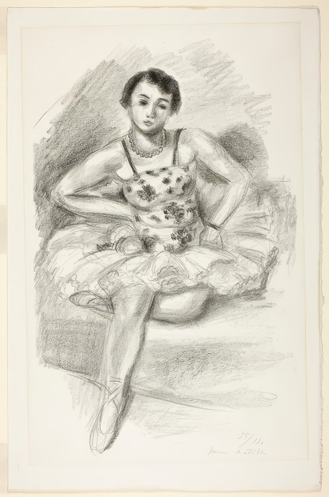 Ballet Dancer, from Ten Dancers by Henri Matisse