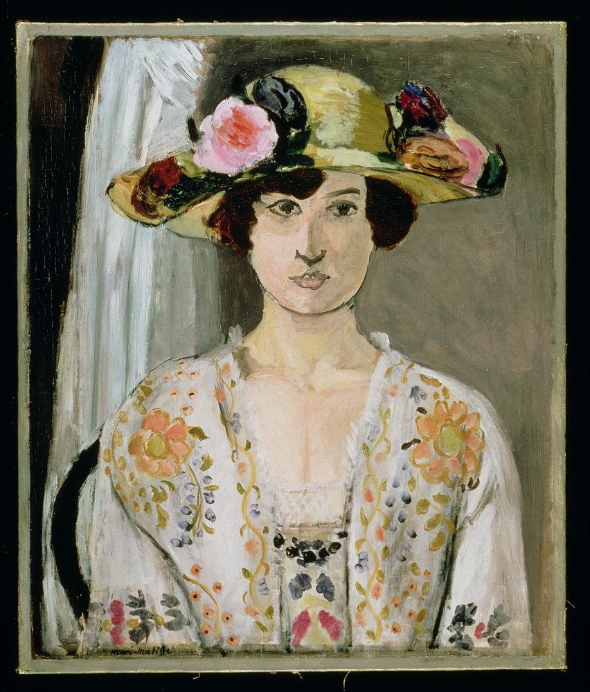 Stunning Woman In Hat Matisse Gallery