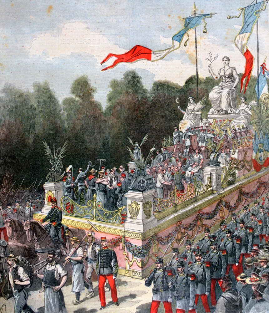The Float of Harmony and Peace, National Fate, France