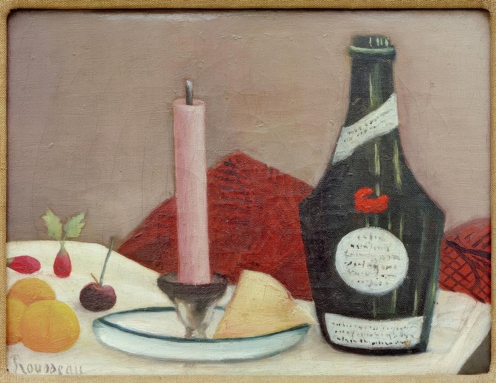 The Pink Candle by Henri Rousseau: Buy fine art print