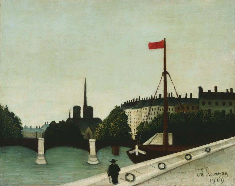 Notre Dame by Henri Rousseau: Buy fine art print