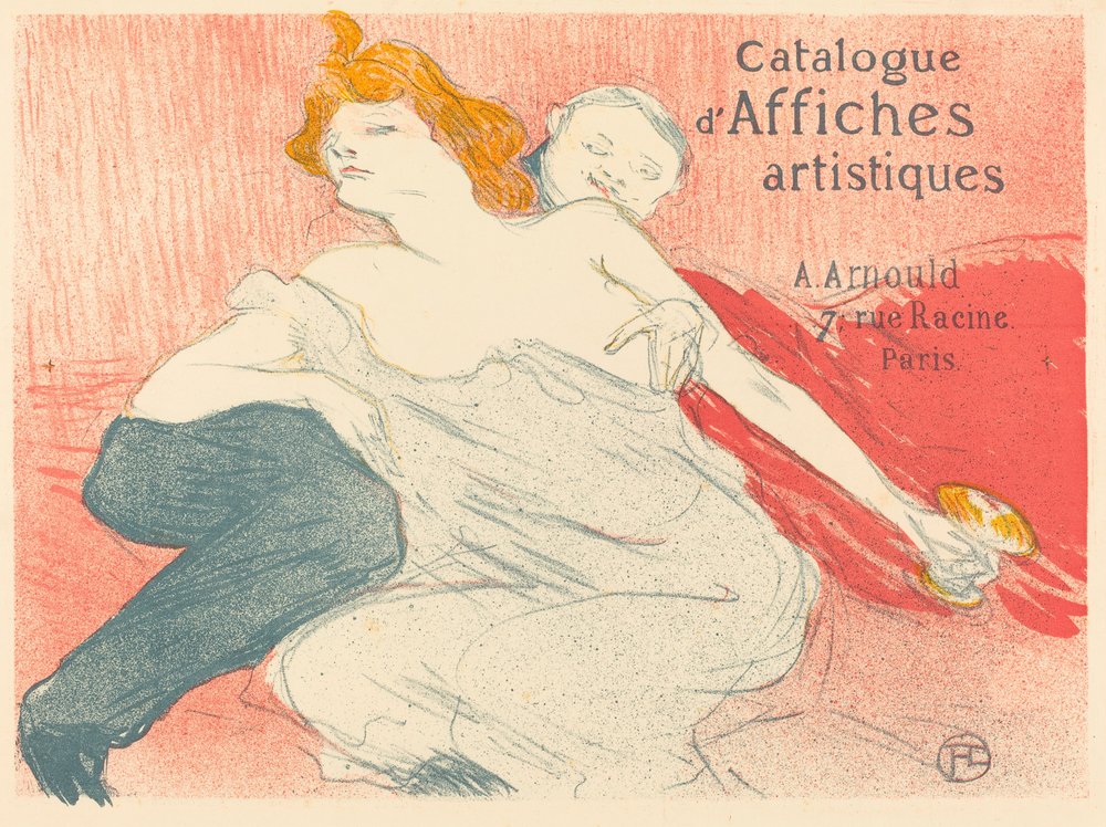 Debauchery, 1896 by Henri de Toulouse-Lautrec