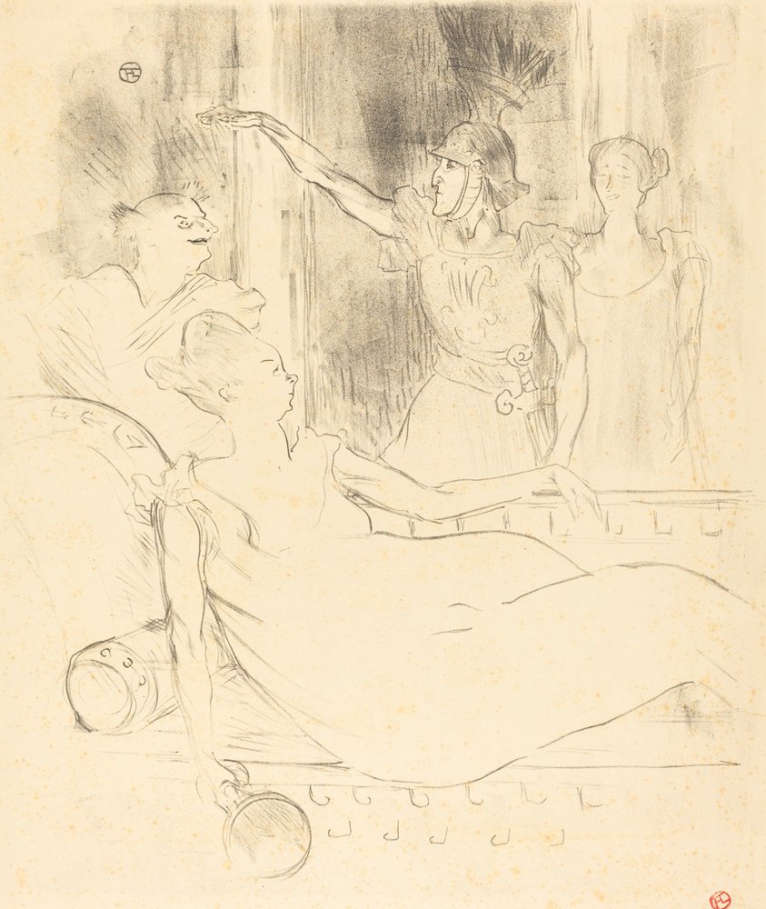 Mme. Simon-Girard, Brasseur, and Guy in 
