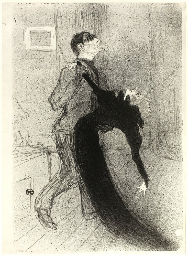 The Fainting Fit by Henri de Toulouse-Lautrec