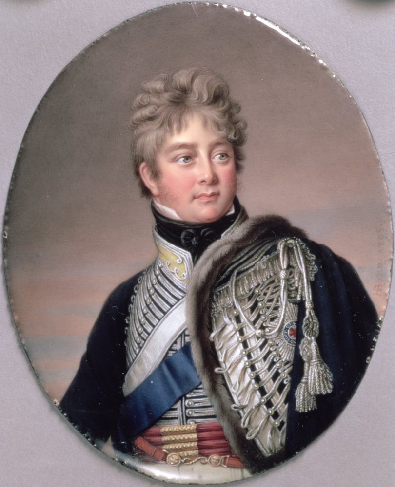 Portrait Miniature of George IV (1762-1830) 1805
