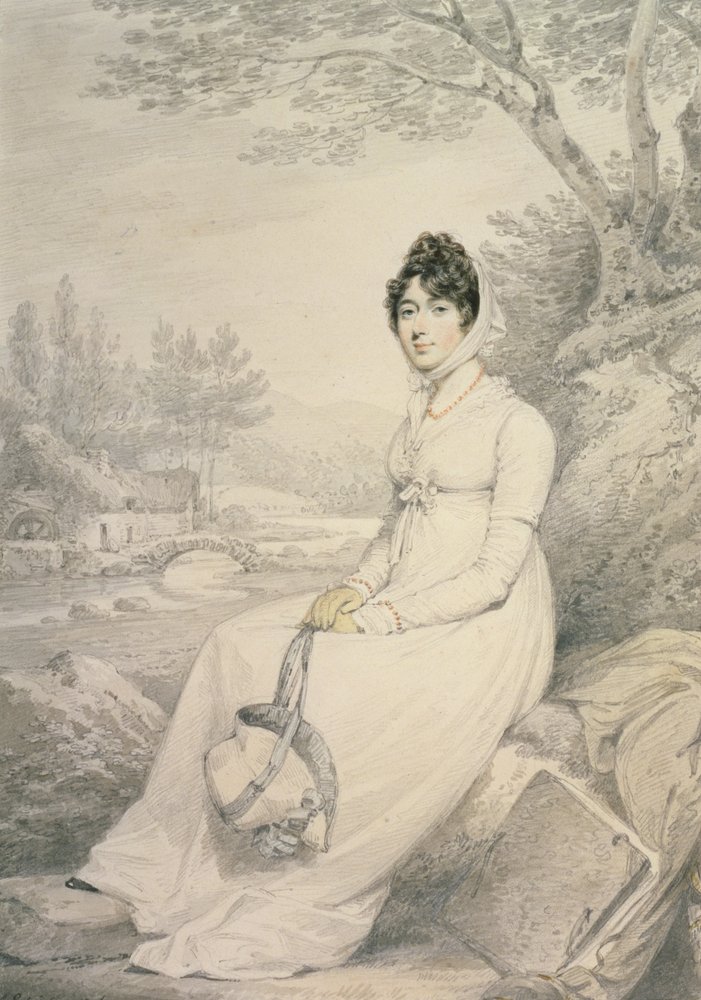 Portrait of a Lady by Henry Edridge
