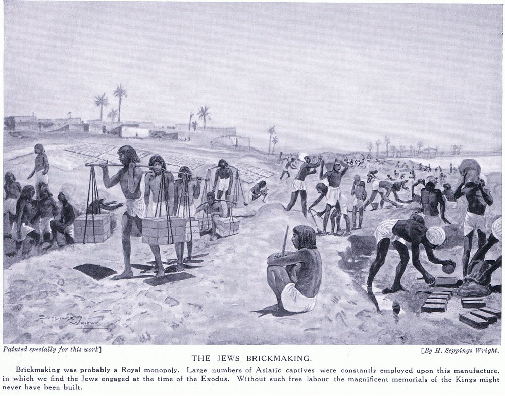 The Jews Brickmaking by Henry Charles Seppings Wright