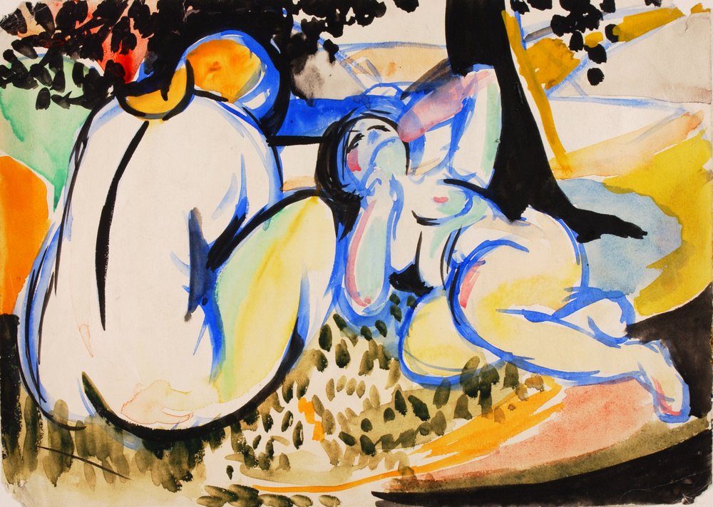 Nudes, 1915-1918 by Henry Lyman Saÿen
