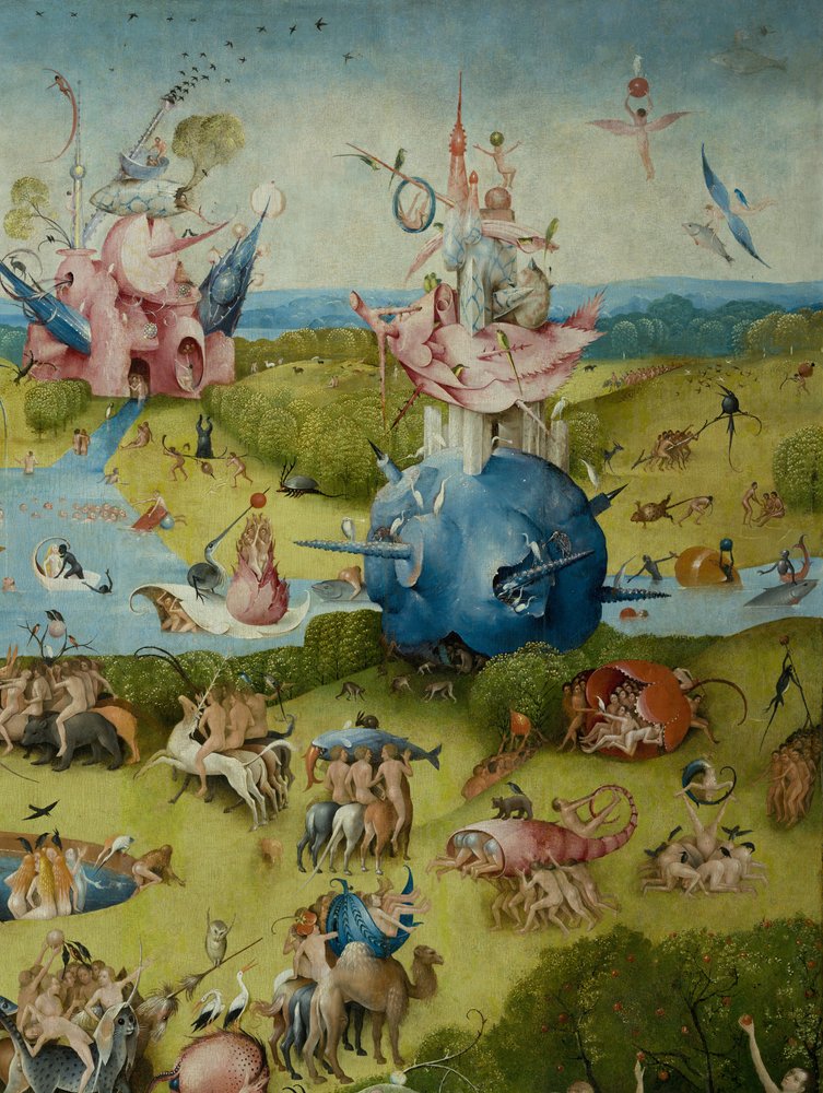 1art1 Hieronymus Bosch - Der Garten Der Lüste, 1500 XXL Poster 120 x 80