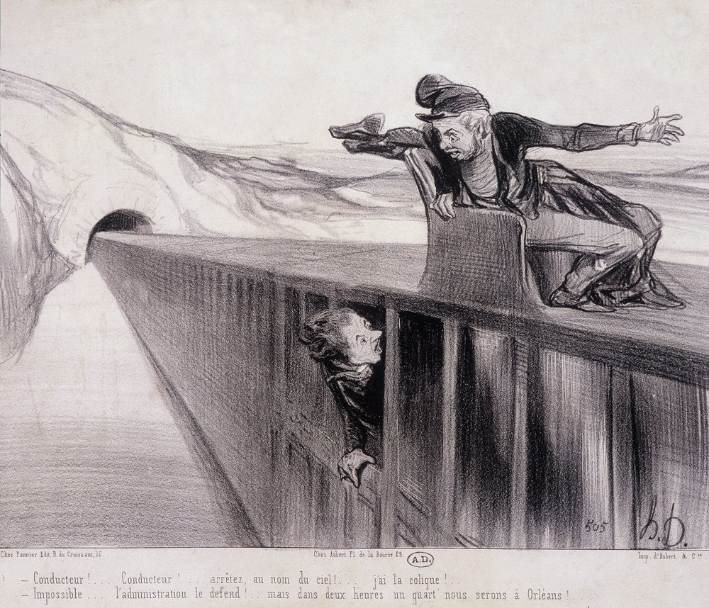 Cartoon of Daumier 