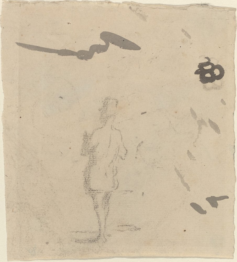 Figure of a Man by Honoré Daumier
