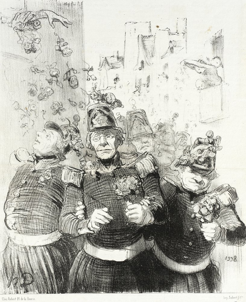 Rifolard is More Charmed Than Ever... by Honoré Daumier