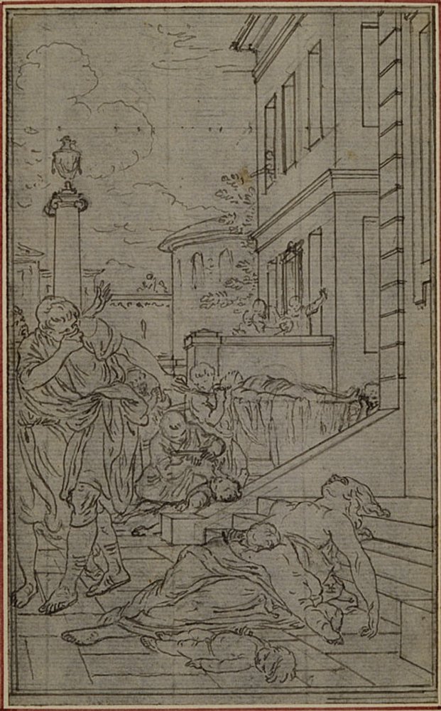 Study for the Vignette of Lucretius