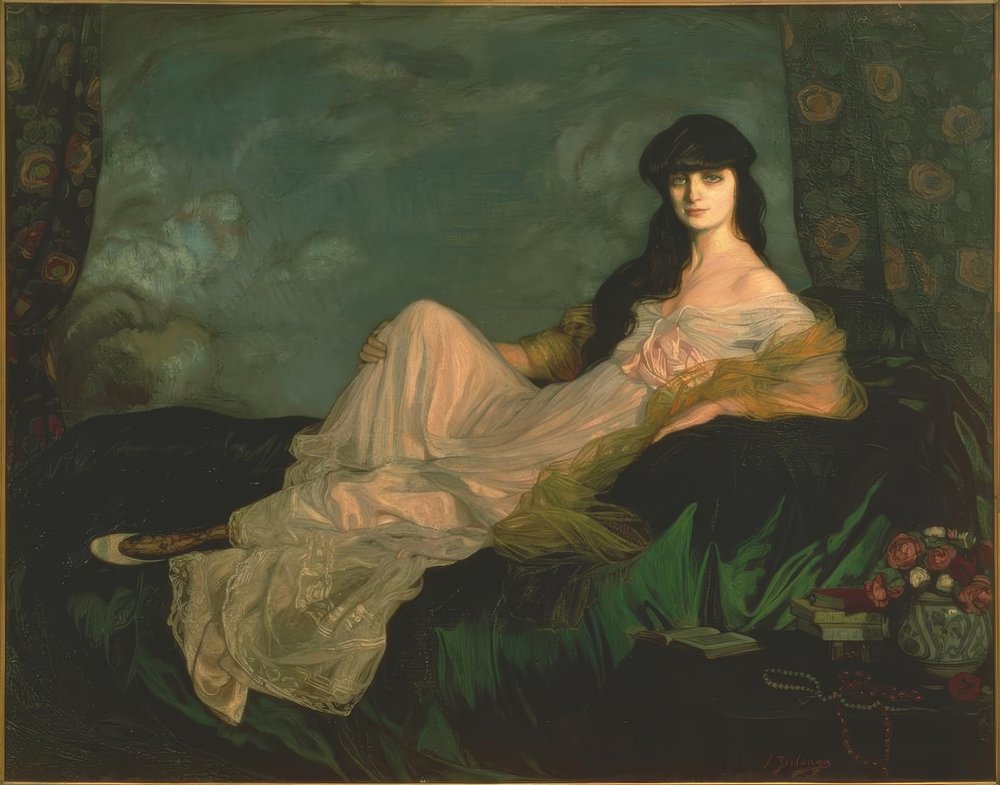 The Countess of Noailles by Ignacio Zuloaga y Zabaleta