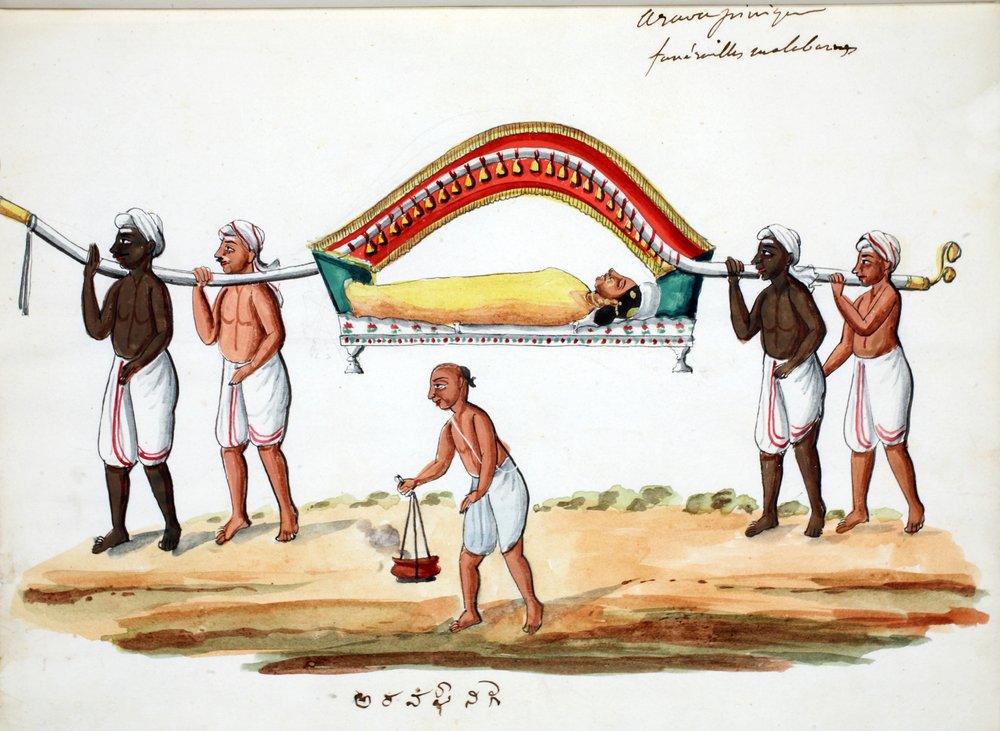 Funeral Procession by Indian School: Buy fine art print